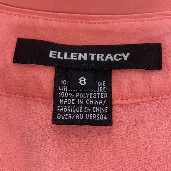 Ellen Tracy 100% Silk Sleeveless Blouse - Picture 7 of 10